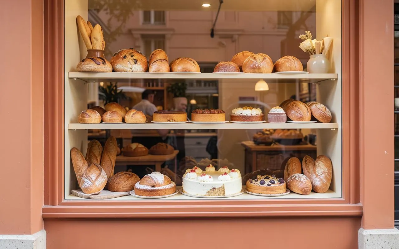 Vetrina di pasticceria e panificio artigianale — concept sito web 4 Web Lab